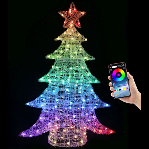 LED Rainbow Acrylic Tree 100cm