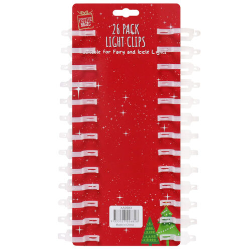 Light Clips Fairy/Icicle Light 26pk