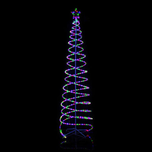 Double Spiral Tree 2.1m Multicolour