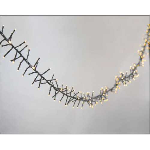 Firecracker Cluster Lights 800 LED Warm White 