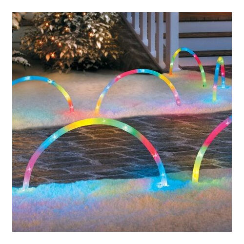 RGB Arch Path Light Set of 3