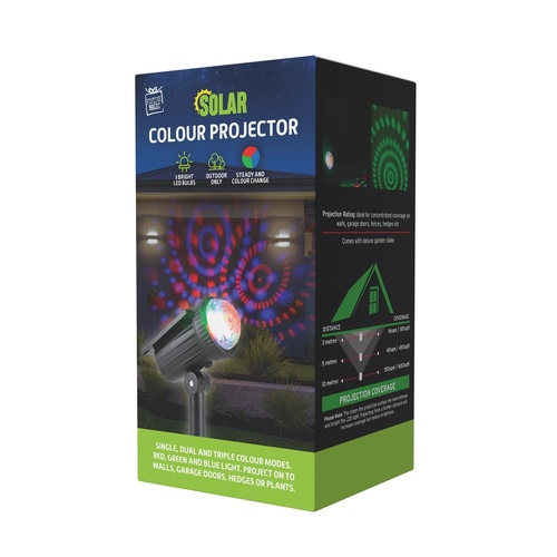 Solar RGB Disco Projector 30cm