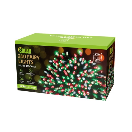 Solar Fairy Lights 240 Christmas