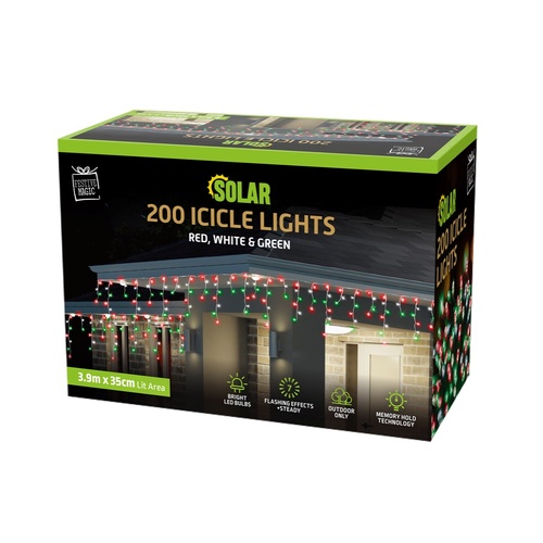 Solar Fairy Lights 200 Christmas