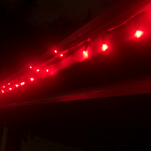 String Lights RED 10m