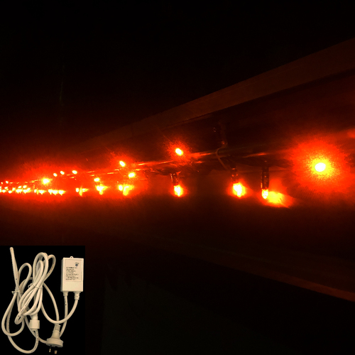 String Lights ORANGE 10m + Controller