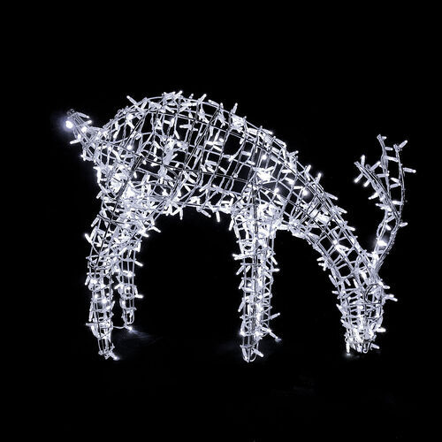 3D LED Grazing Reindeer "Molly" Cool White 1.2m
