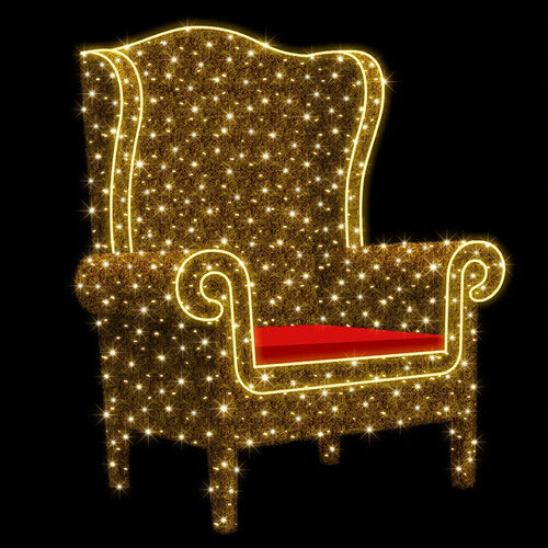 Santa's Magical 3D Chair 160cm