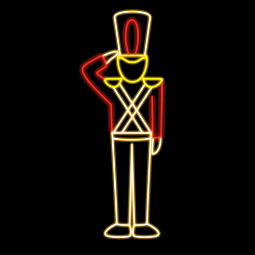 Toy Soldier Nutcracker LED 150cm