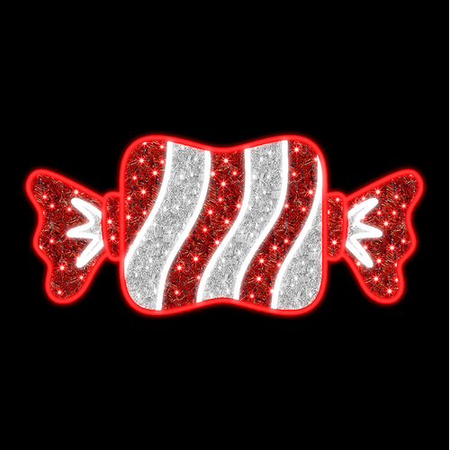 Candy Cane Fudge Lane 90cm
