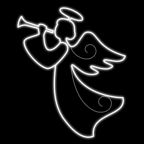 Nativity Angel Blowing Trumpet 120cm