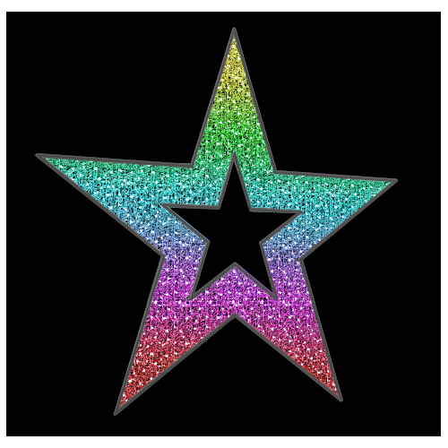 Colour Transformation Star 200cm