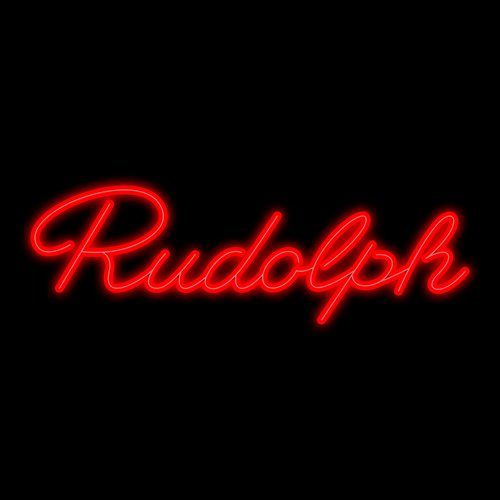 Rudolph Name Motif 145cm