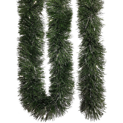 Forest Garland Tinsel Green/Silver 5.5m
