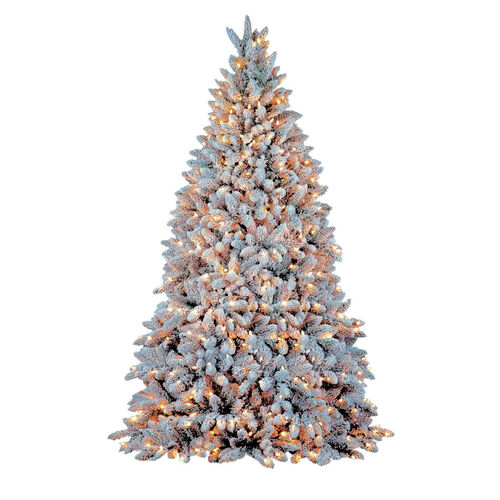 Flock Deluxe 7ft 210cm Pre-Lit