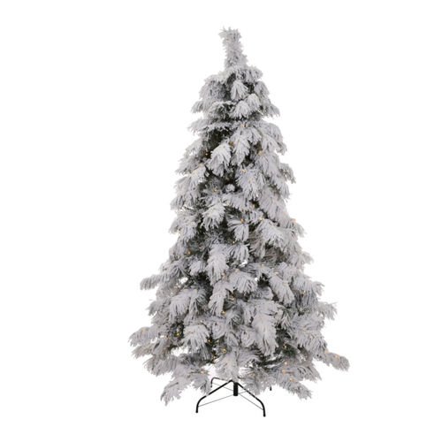 Winter Fir Snow Tree 7 Ft Pre-Lit 213cm