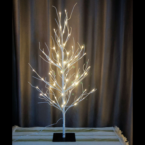 White Birch Twig Tree Light LED 1m